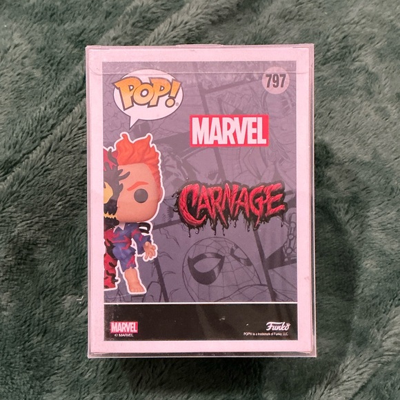 Funko Marvel Carnage Pop! Vinyl – Red, Black, Blue - Picture 3 of 5